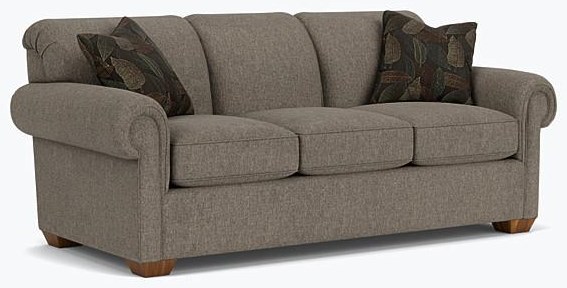 Flexsteel Trailridge 000023413010 Sofa with Rolled Arms Crowley